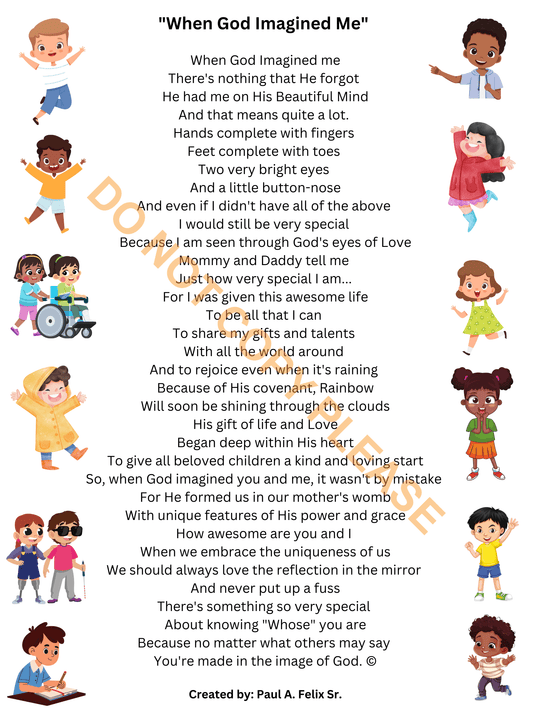 Inspirational Children Wall Art